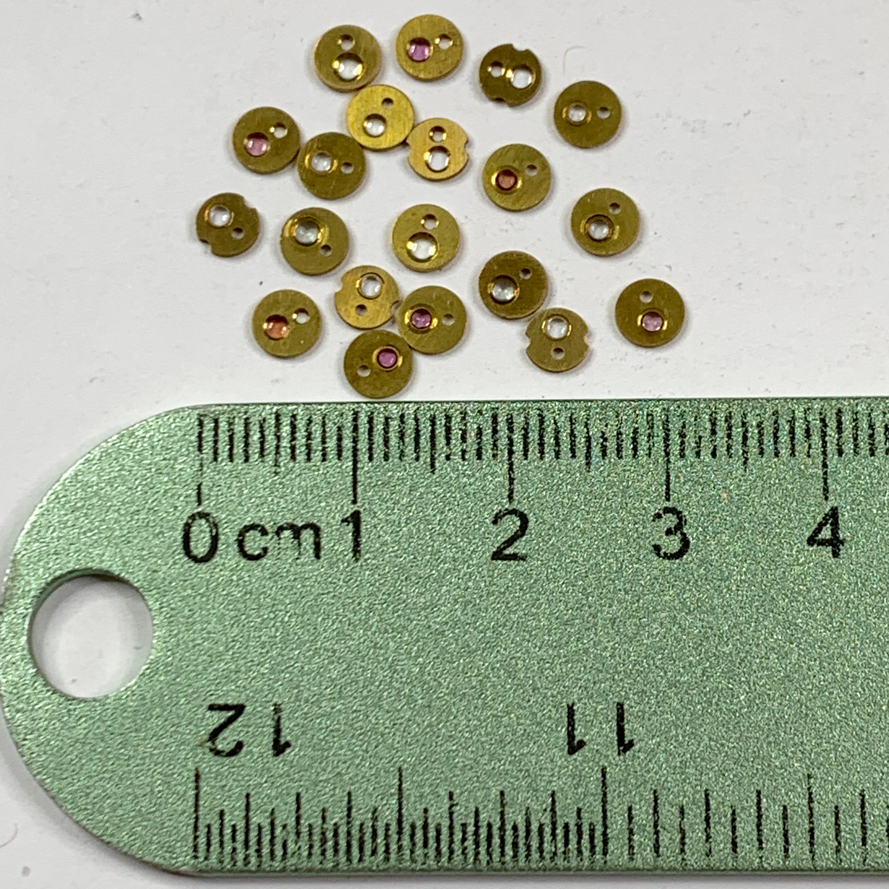 20 Pocket Watch Jewels Balance Steampunk Part Watchmaker Etsy