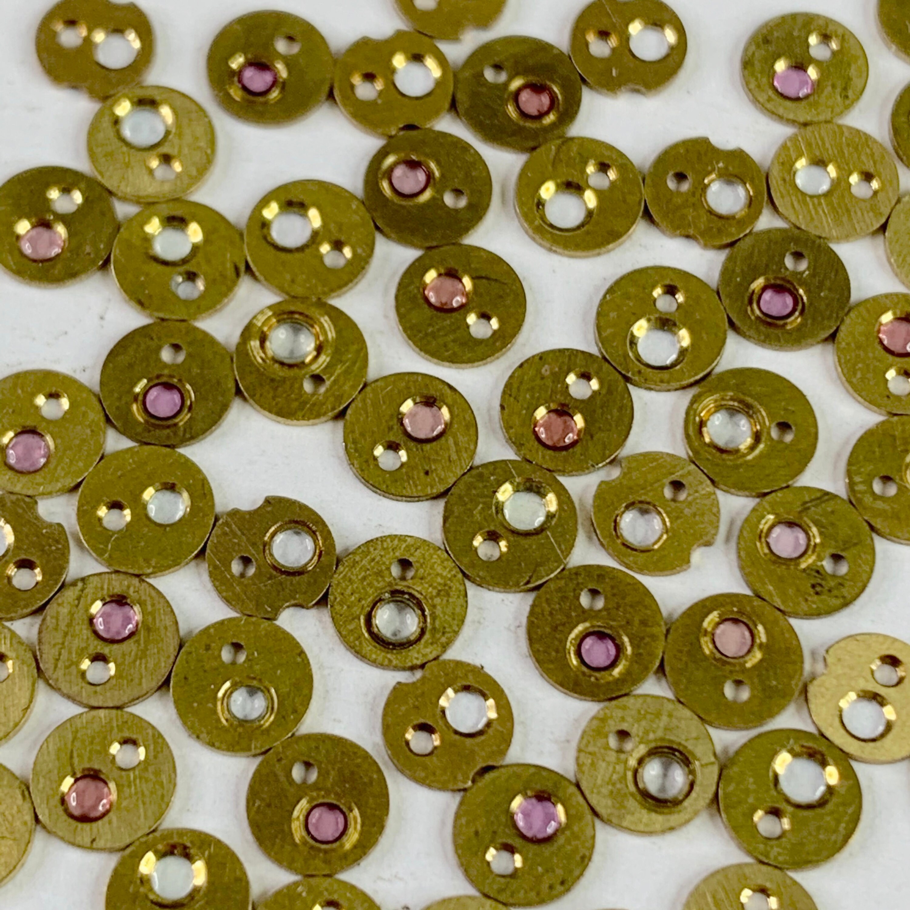 20 Pocket Watch Jewels Balance Steampunk Part Watchmaker Etsy