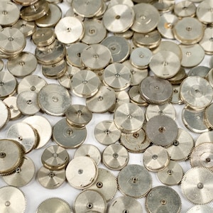 50 horloge drijfveer vaten Steampunk onderdeel tandwielen Horlogemaker veel reparatie polshorloge