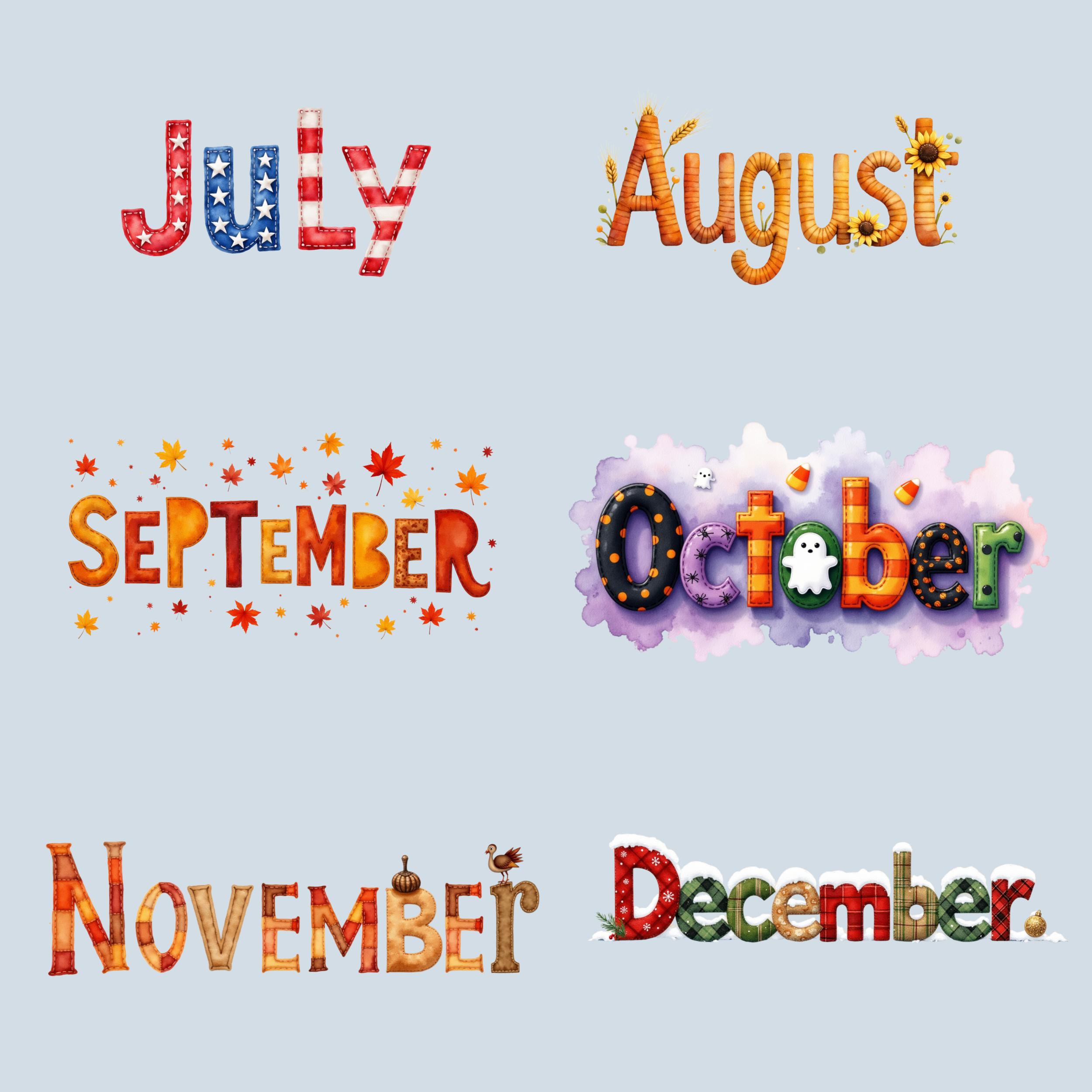 Months Of The Year Clipart Stitched Homespun Months PNG Files Etsy months-of-the-year-clipart-stitched-homespun-months-png-files-etsy