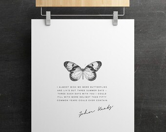 John keats quote | Etsy