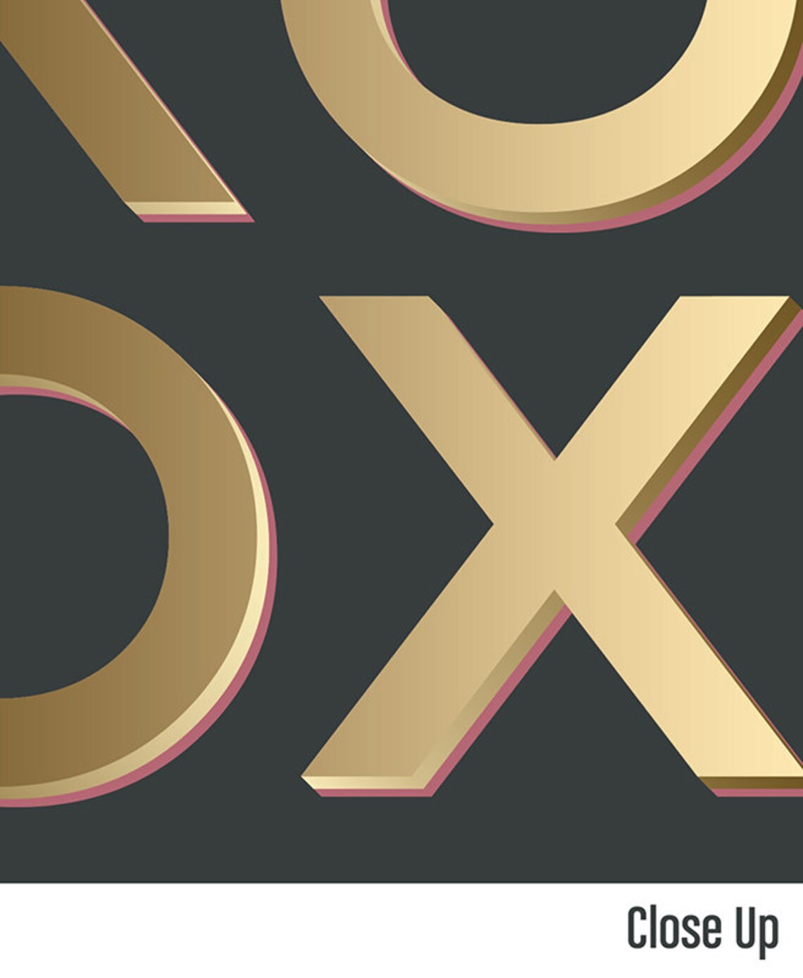 XOXO Poster. Hugs and Kisses Art Print. X's & O's | Etsy