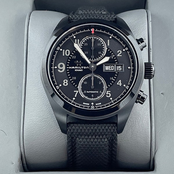 Hamilton Khaki Field Auto Chrono Jack Ryan Watch H71626735