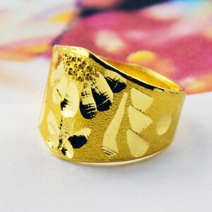 24k Korean gold baby ring birthday .999 pure dol banji han don 1 돈 돌반지 3.75 grams with GIFT BOX image 2