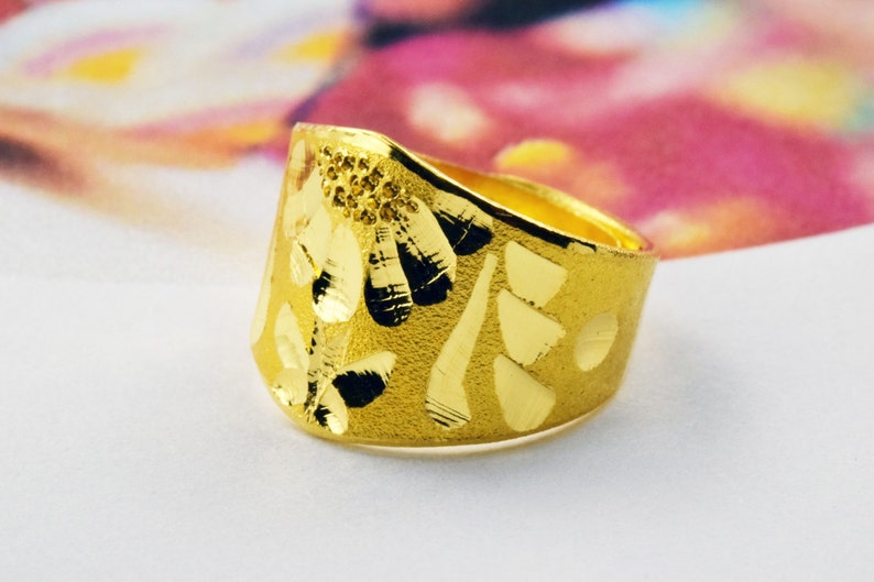 24k Korean gold baby ring birthday .999 pure dol banji han don 1 돈 돌반지 3.75 grams with GIFT BOX image 2