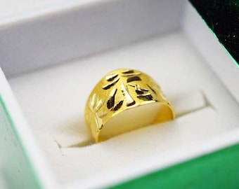 24k Korean gold baby ring birthday .999 pure banji ban don (1.875 grams) 반돈 돌반지 with GIFT BOX