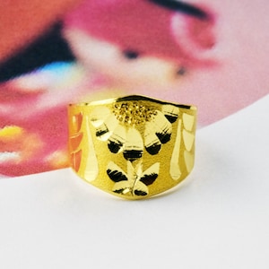 24k Korean gold baby ring birthday .999 pure dol banji han don 1 돈 돌반지 (3.75 grams) with GIFT BOX