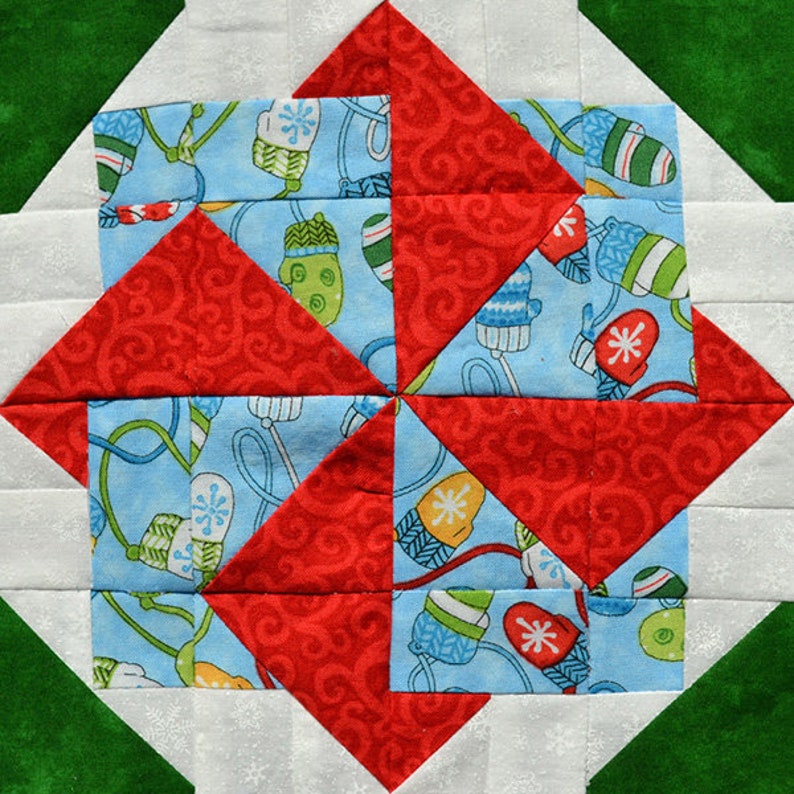 Ye Olde Christmas Cottage Quilt Pattern Etsy