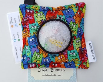 Cat Print I Spy Bag: Kids Travel Fidget Toy