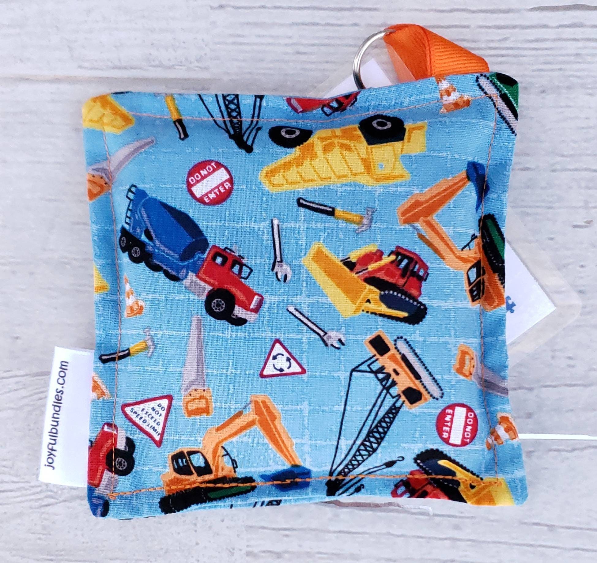 I Spy Bag Construction Vehicles Dump Truck Backhoe Eye Spy Etsy
