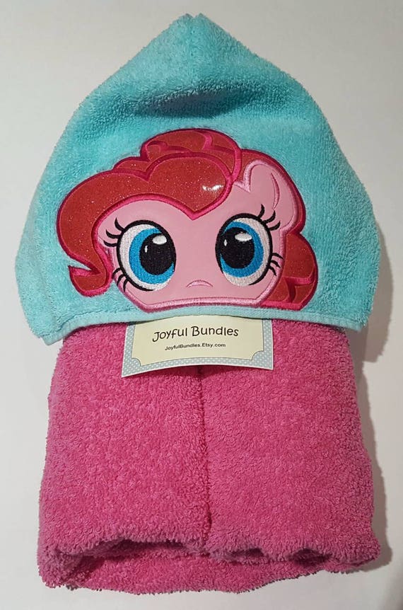 my little pony hooded towel
