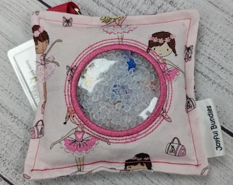 Ballerina I Spy Bag: Travel Fidget Toy, Educational Game