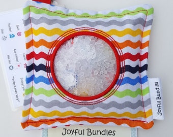 I Spy Bag, Rick Rack, Car Game, Educational Game, Busy Bag, I Spy Game, Party Favors, Eye Spy Game, Fidget Bag, Seek and Find