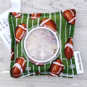 I Spy Bag, Footballs, Busy Bag, Car Game, Educational Game, Fidget Bag, I Spy Game, Party Favors, Eye Spy Game, Sensory Toy,