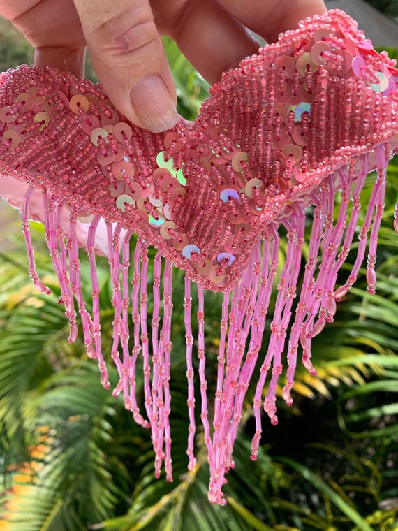 Hand Beaded Head, Neck, Arm Accessories Gem