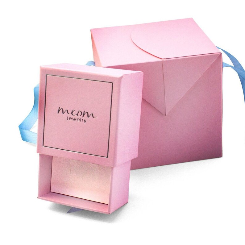 50 Pcs Small Slide Jewelry Boxes Pink Jewelry Box With Etsy