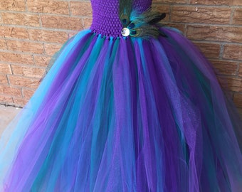 peacock teal dress