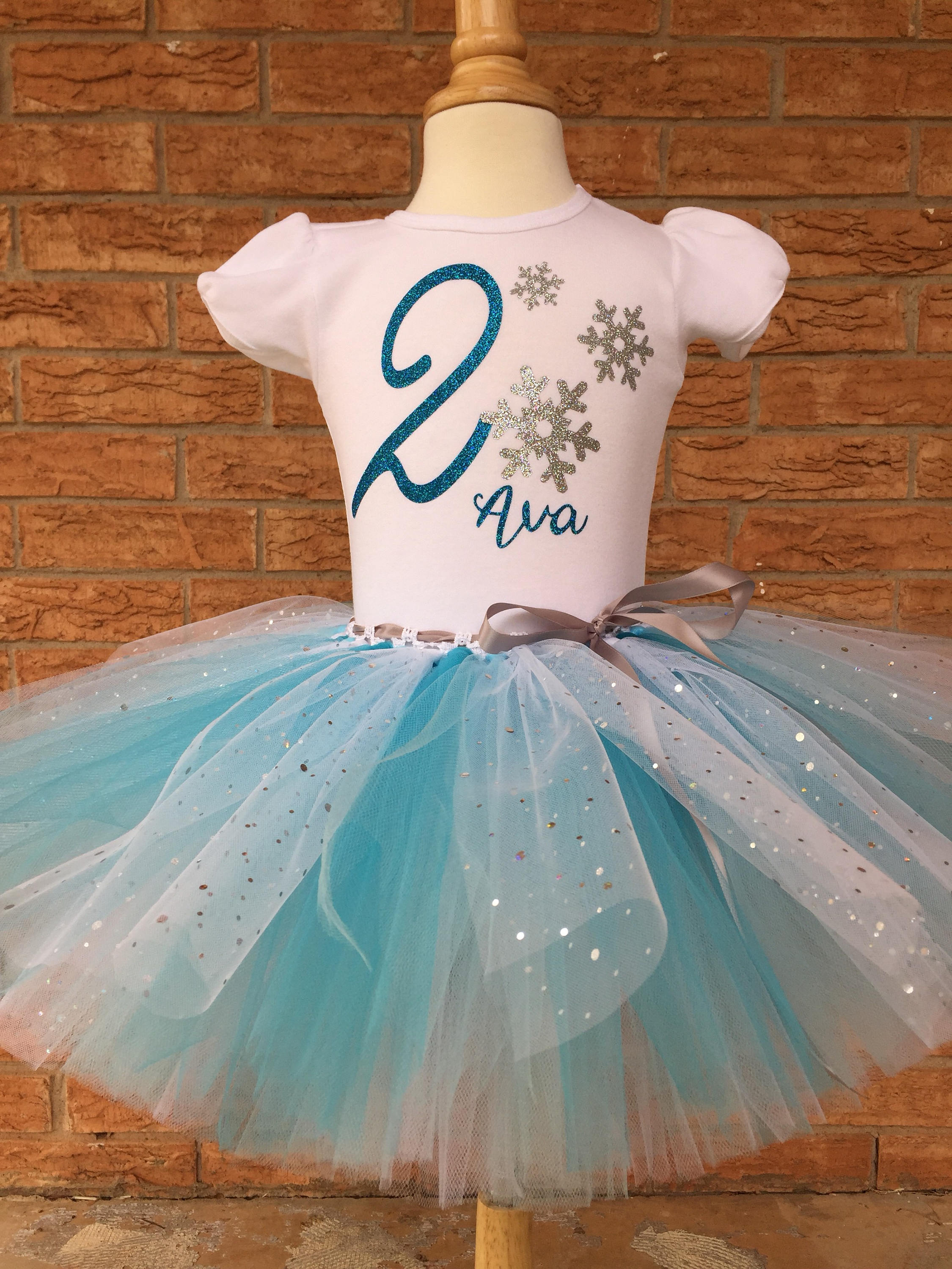 2 year old birthday tutu outfit sales