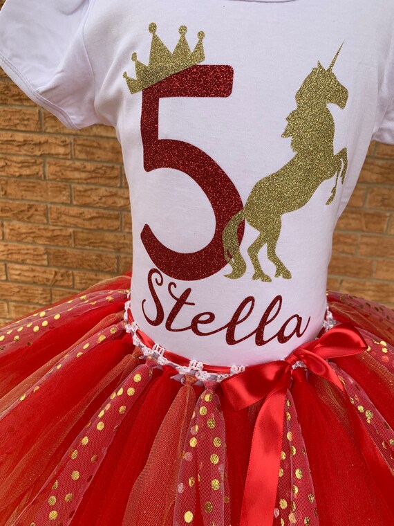 5th birthday unicorn outfit discount
