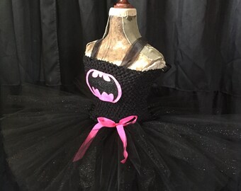 Bat tutu, girl bat tutu, bat Halloween costume for girls, bat costume, bat girl costume, bat tutu, pink bat
