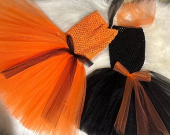 Halloween Dog Costume, orange black dog dress, pumpkin dog dress,  pumpkin dog tutu, costume for dogs, dog pumpkin, dog tutu costume