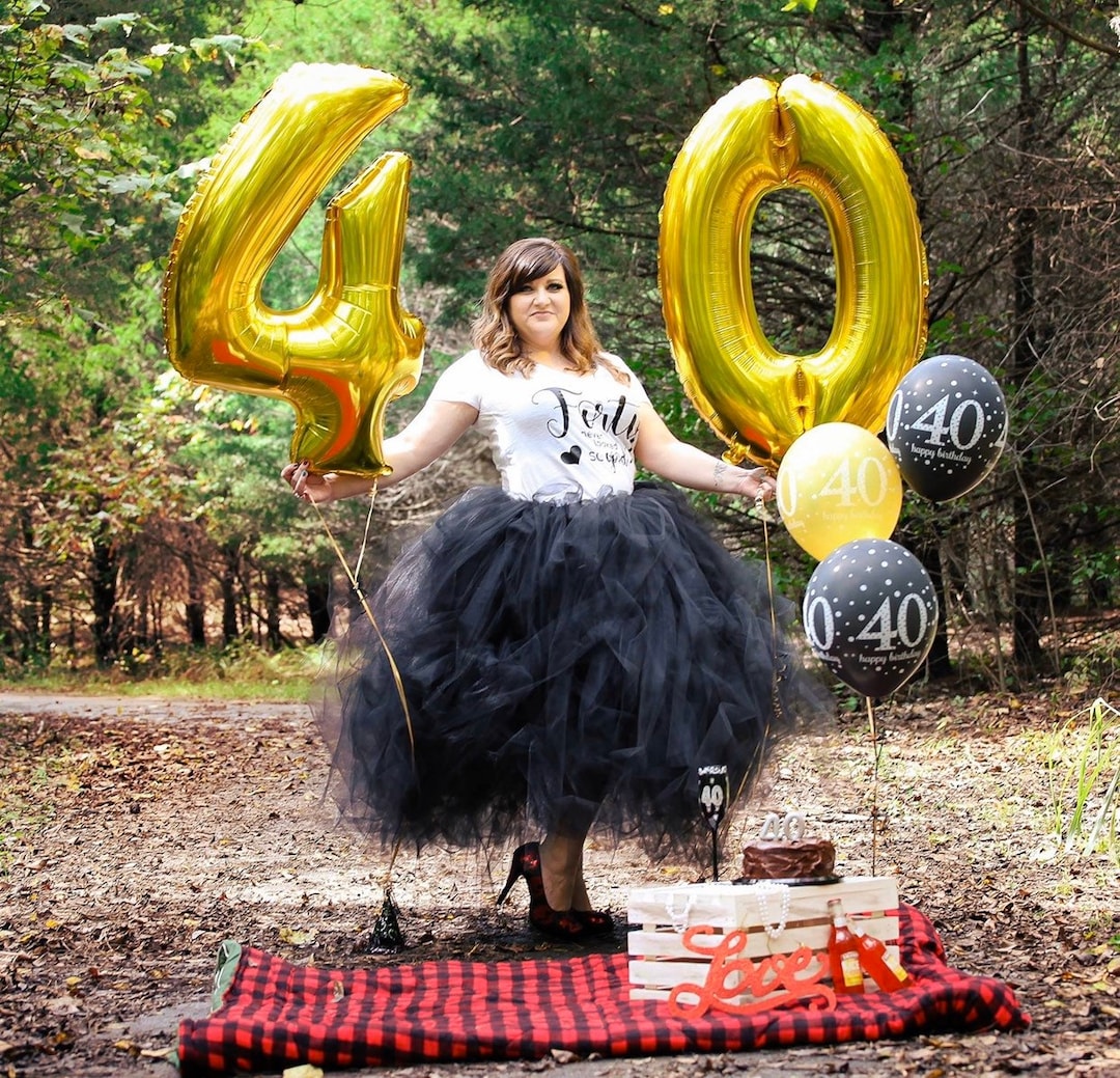 Tutú para adultos, falda de tutú para cumpleaños de mujer, tutú para  treinta, tutú para cuarenta, tutú de maternidad, sesión de fotos para  adultos,