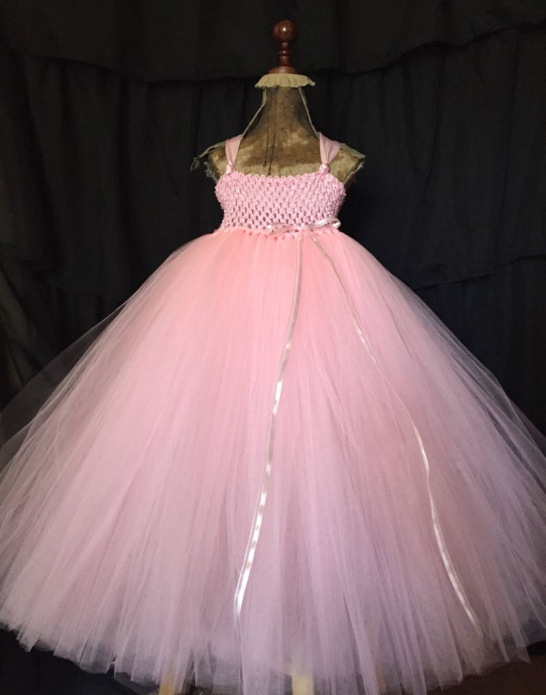 Pink Princess Costume Princess Dress Pink Flower Girl Dress - Etsy