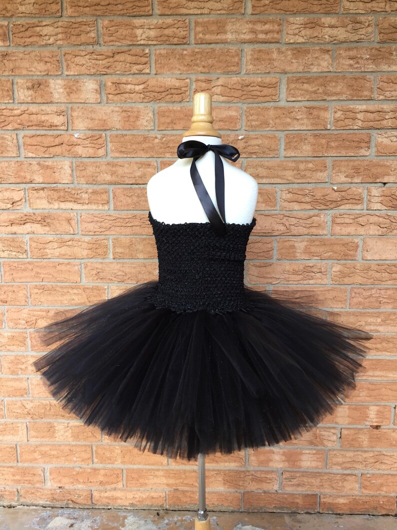 black tutu dress halloween