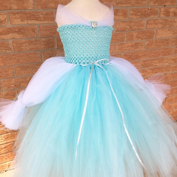 Cinderella costume, blue princess dress, cinderella dress up, fairy tale, tutu dress, princess costume