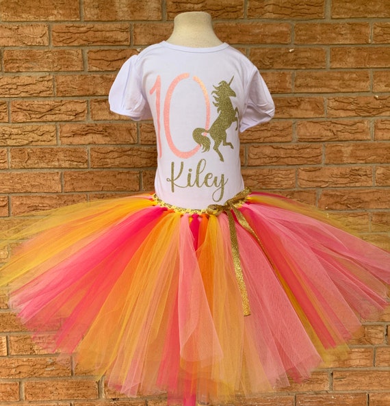 Ten And Awesome, Unicorn 10th Birthday Girl Shirt Ten And Awesome, Unicorn 10th Birthday Girl Shirt