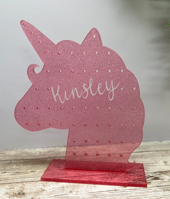 Personalized Earring Holder Little Girls Gift Earring Stand Etsy