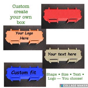 Custom 3D Printed Boxes — Personalized Shapes, Sizes, Text & Logos!