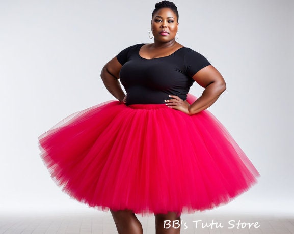 Plus Size Adult Tutu Skirt Variety of Colors 