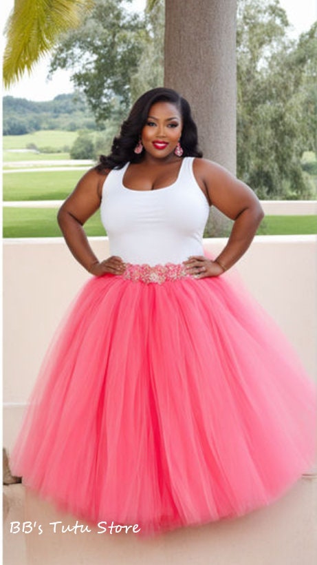 Pink Plus Size Dress 