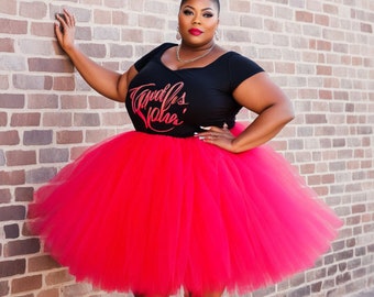 Plus Size Adult Tutu Skirt - Variety of Colors