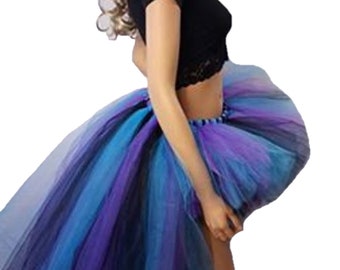 Peacock High Low Tutu - Adult and Child Sizes Available