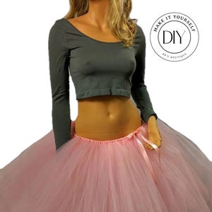 Tutu à monter soi-même pour adulte - Couleurs variées - Kit à fabriquer soi-même