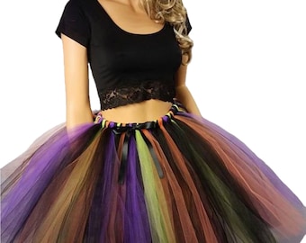 Adult or Child Witch Tutu Skirt