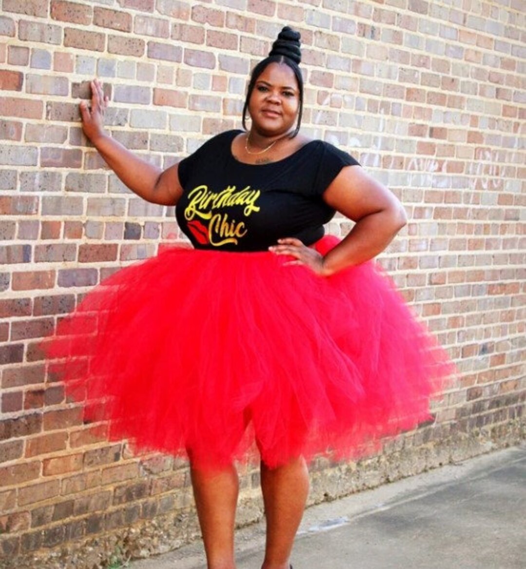 Plus Size Adult Tutu Skirt Variety of Colors - Etsy