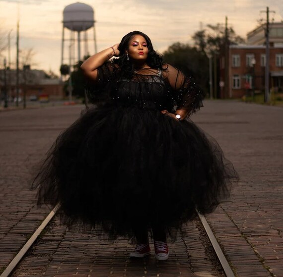 Black tutu skirt shop 5xl