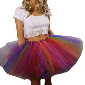 Adult or Child Festive Rainbow Tutu image 2