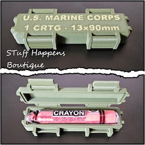 US Marine Corps Tactical Gum Ration Box - 3D Printed Box