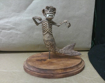 Feejee  fiji Mermaid Sideshow gaff freak