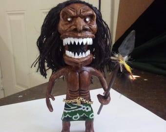 Trilogy of Terror Zuni doll 5.75 inches tall
