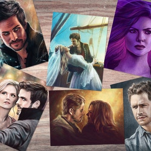 Once Upon A Time art prints 8x6 photo-style prints end of the line, will not be restocked image 5