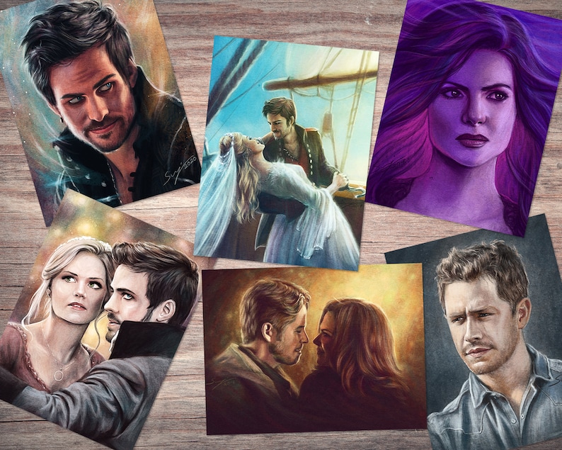 Once Upon A Time art prints 8x6 photo-style prints end of the line, will not be restocked image 5