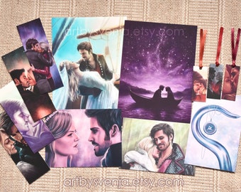 Once Upon A Time Art Gift Sets | save 20-50% on prints and bookmarks!