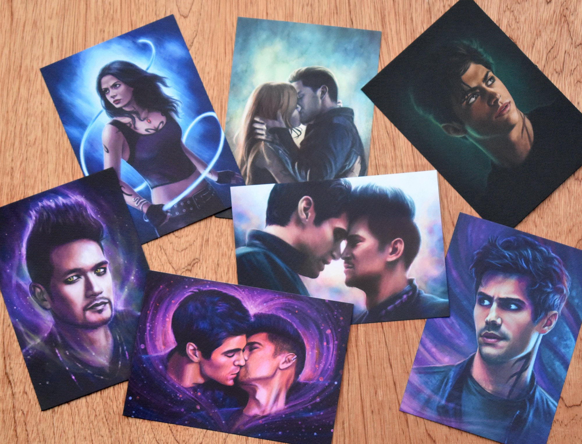 Shadowhunters Prints Small Art Prints postcard Size/a6 - Etsy