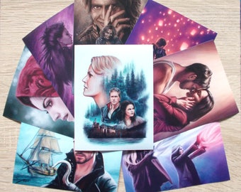 Once Upon A Time art prints | 6x4.5" photo-style prints | end of the line, will not be restocked!