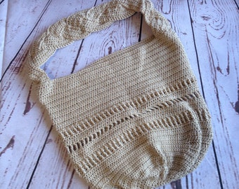 Tote Bag - Crochet Bag - Market Bag - Beach Bag - Shopping Bag - Summer Bag - Large Bag - Crochet - Purse - Tote - Hand Bag - Beach Tote Bag